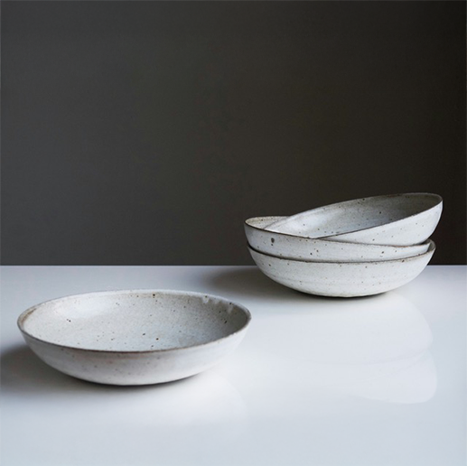 Skåle i keramik, lavet på drejekursus for øvede, hos CREATØR i Odsherred.