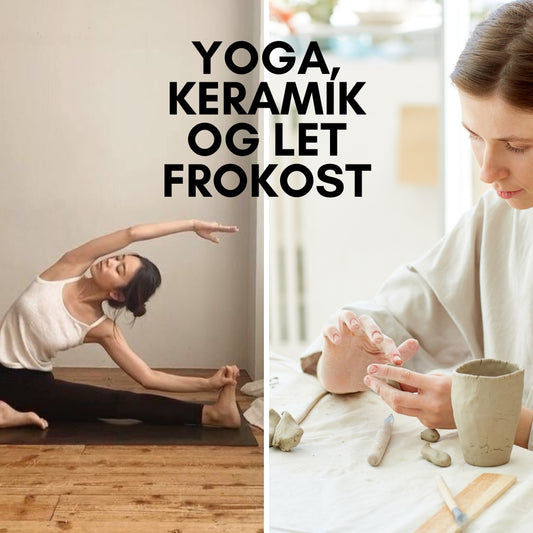 Yoga, keramik og let frokost // Odsherred